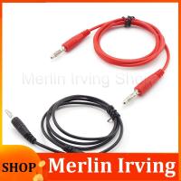 Merlin Irving Shop 4mm Banana Plug to Banana Plug Dual End Test lead Cord Cable for Multimeter Testing Wire Kit Conductive Metal