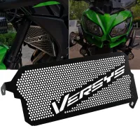 ฝาครอบตะแกรงป้องกันตะแกรงหม้อน้ำอุปกรณ์เสริมมอเตอร์ไซค์สำหรับ Kawasaki Versys 650 2015 2016 2017 2018 2019 2021 2020