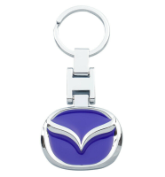 พวงกุญแจ งานโลหะ โลโก้ รถยนต์ มาสด้า 3D Metal Keyring Car Logo Key Chain Fobs for Mazda MX CX30 5 mazda 2 3 5 6