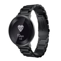 อะไหล่สายนาฬิกาข้อมือตาข่ายสแตนเลสสตีลโลหะหรูหรา18มม. สำหรับ Garmin Forerunner สาย255S สายดนตรี255S สาย Venu 2S