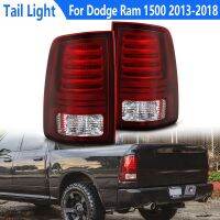 สำหรับ Dodge Ram 1500 2013-2018ไฟท้าย LED ด้านหลังรถสัญญาณไฟเลี้ยวโคมไฟหยุดเบรกชุดประกอบไฟท้ายไฟตัดหมอกถอยหลัง