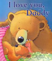 I love you, daddy, I love you full-color illustrations, warm and loving, easy to read and understand bedtime English books parent-child reading picture books original English childrens books for 0-5 years old