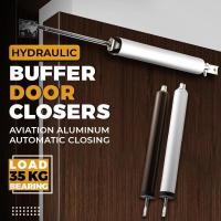 Hydraulic Buffer Door Closers 35kg Tension Adjustable Speed Automatic Door Closing Equipment Mute Soft Close Door Hardware Tool