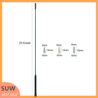 ? SUW 21.5เสาอากาศรถยนต์ใหม่ หลังคาเสาอากาศสเตอริโอสำหรับรถยนต์ โฟกัส2000-2007 55 cm AM FM