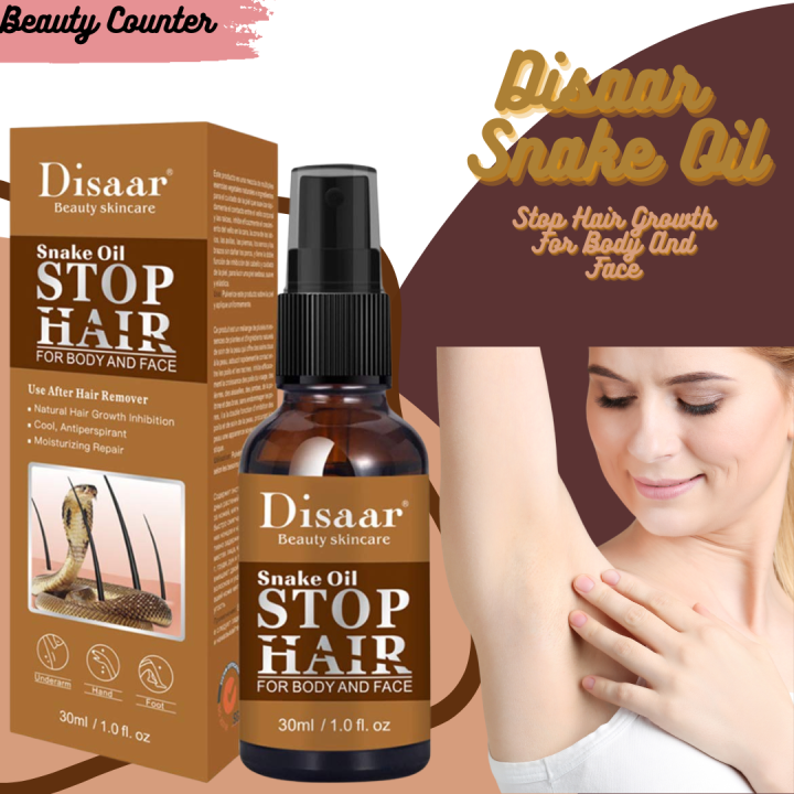Effective Hair Removal Spray Snake Oil Spray Stop Hair Growth Inhibitor