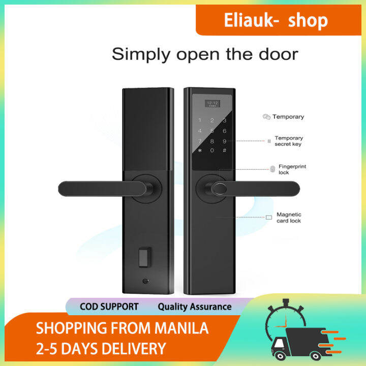 Smart Lock Fingerprint Lock Password Lock Electronic Door Lock Home ...