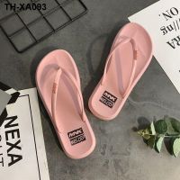 Slippers outside female summer flip-flops han edition leisure indoor fashion cool man pinches beach slippers