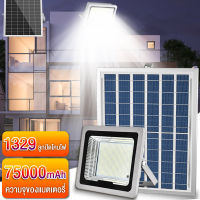 【รับประกัน10ปี】โซล่าเซลล์ 600W โซลาร์เซลล์ Solar Light ไฟพลังงานแสงอาทิตย์ ไฟสปอตไลท์ กันน้ำ สว่างอัตโนมัติเมื่อฟ้ามืด