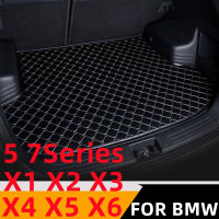 Sinjayer Waterproof Car Trunk Mat AUTO Tail Boot Cargo Pad Car Liner For BMW 2 3 5 7 Series GT X5 X1 X2 X3 X4 X6 All Models