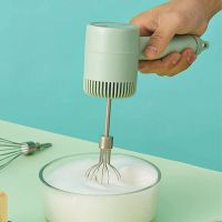 Portable 3 Speeds Dough Garlic Crusher Cream Egg Beater Baking Masher Wireless Electric Food Mixer USB Hand Blender Kitchen Tool