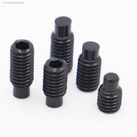 №❡ M2.5 M3 M4 M5 M6 M8 M10 M12 M14 M16 DIN915 Black 12.9 Steel Hexagon Hex Socket Set Screws with Dog Point Grub Convex End Bolts