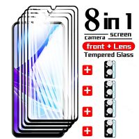 Full Cover Glass for OPPO A57s A57e A53 A53s 5G Glass 9H Protective Screen Protectors A96 A76 A55s A17 A16e Camera Lens Film