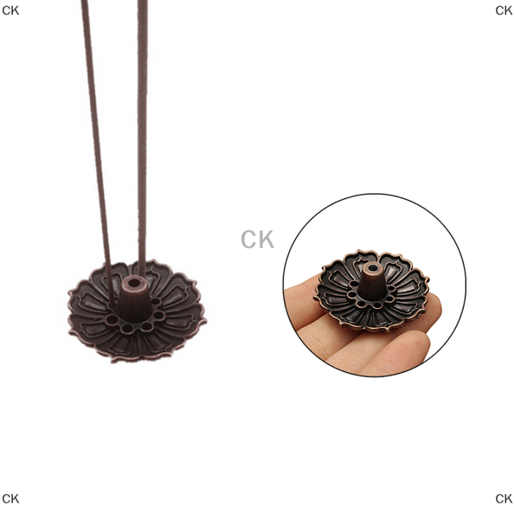 ck-9หลุมโลตัสธูปผู้ถือดอกไม้รูปปั้น-censer-plate-สำหรับ-sticks-cone-j