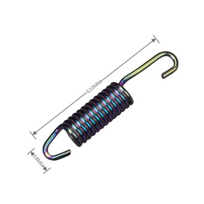 “：{}” Motorcycle Main Stand / Side Stand Return Spring Decorative For Suzuki En Ybr Series / Yamaha Scooter Force Cygnus