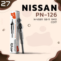 หัวเผา NISSAN CD17 / SUNNY / PULSAR / AD VAN ตรงรุ่น (6.5V) 12V - TOP PERFORMANCE  - MADE IN JAPAN - หัวเผารถยนต์ นิสสัน ซันนี่ พัลซาร์  HKT 11065-16A05 / 11065-16A15