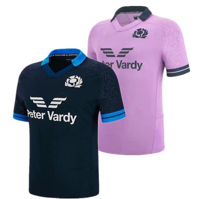 Custom Mens Away [hot]2022/23 Name Jersey Scotland Size:S-5XL Rugby / Number）Top Quality Home （Print -