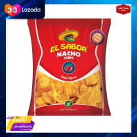 ❤️Promotion❤️ ส่งฟรี El Sabor Nacho Chips 225g เอล ซาบอร์ นาโช ชิปส์ เค็ม 225กรัม