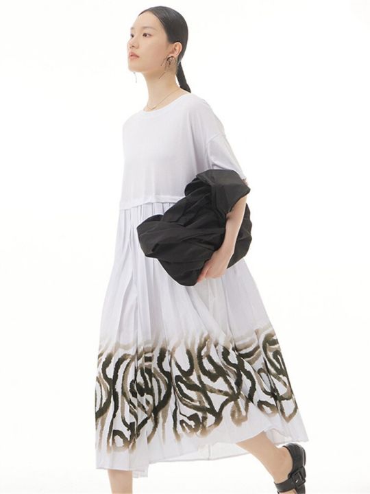 xitao-dress-goddess-fan-casual-loose-casual-print-dress