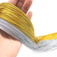 【hot】！ 20 meters Gold Rope Twine Wedding Packing Cords Decoration Crafts String Supplies