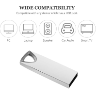 Hot 2023 BiNFUL Usb Flash Drive 4GB 8GB 16GB 32GB 64GB ไดรฟ์ปากกา Pendrive Atari กันน้ำเงิน U Disk Memoria Cel Usb Stick ของขวัญ