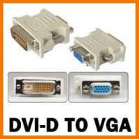 HOT!!ลดราคา หัวแปลง DVI 24-1 เป็น VGA DVI TO VGA ##ที่ชาร์จ แท็บเล็ต ไร้สาย เสียง หูฟัง เคส Airpodss ลำโพง Wireless Bluetooth โทรศัพท์ USB ปลั๊ก เมาท์ HDMI สายคอมพิวเตอร์