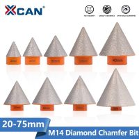 【LZ】☸✓○  XCAN-M14 Diamante chanfro bits fresagem telha cortador mármore e concreto Buraco Saw alvenaria perfuração coroas ferramentas de construção 20-75mm