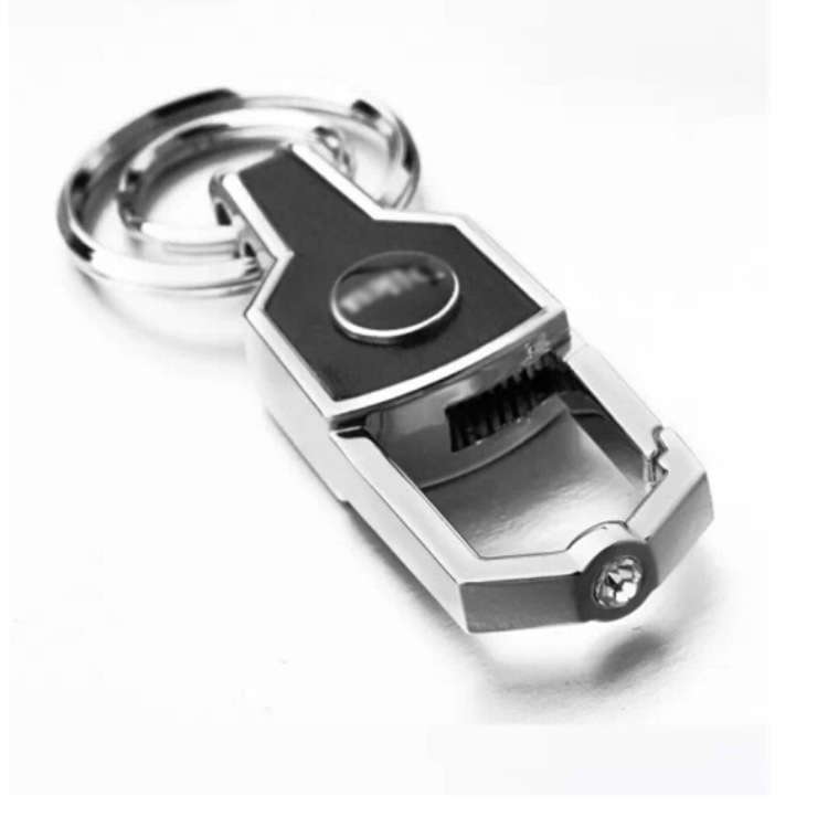 Car Logo Key Chain Rings for Man and Women Chrome Plated Key Rings fit MG