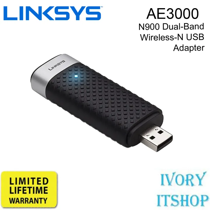 Linksys AE3000 N900 DualBand WirelessN USB Adapter Lazada.co.th