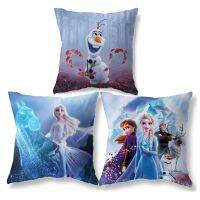 【CW】☈  elsa pillowcase cartoon cushion airplane girl gift 40x40cm 45x45cm