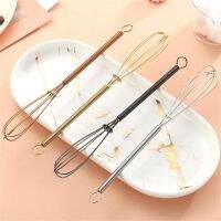 ✳∋ Cream Whipper Four-color Fine Steel Wire Hanging Storage Reinforcement Ring Small And Exquisite Kitchen Tools Mini Egg Beater