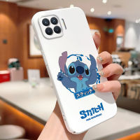 เคสโทรศัพท์มือถือเคสสำหรับ A93 OPPO 2020 OPPOReno4 F OPPO Reno5 A94 F กรณีโทรศัพท์ฟิล์มรวมทุกอย่างดีไซน์ตะเข็บการ์ตูนเปลือกแข็งเคสป้องกันทนแรงกระแทกกล้องคลุมทั้งหมด