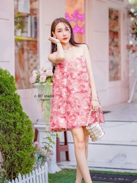 p004-015-pimnadacloset-3d-roses-mini-dress