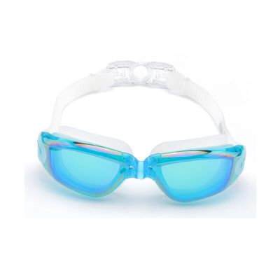 ；。‘【； S Waterproof Adjustable Band Diving Silicone UV Protection Portable Anti-Fog Practical Water Sports Swimming Goggle