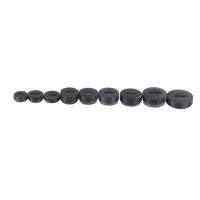 【YF】 10pcs Black Plastic Screw Carbon Brush Holder Caps Case Dia. 12mm/13mm / 14mm 15mm 16mm 17mm/18mm 20mm 22mm