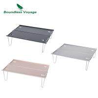 【LZ】 Boundless Voyage Camping Table Lightweight Hard-Topped Folding Table Aluminium Alloy Mini Table with Carry Bag BVT01