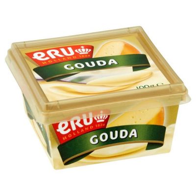 Premium import🔸( x 1) ERU Cheese Spread 100 g ชีสสเปรด ของหายากในตำนาน ชีสยืดแสนอร่อย จากเนเธอ์แลนด์ Gouda [ER01]
