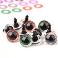 【YF】□  10pcs 12/14/16/18/20/24mm 8 Colors Plastic Safety Eyes Crafts Dolls Puppet Accessories Stuffed Parts