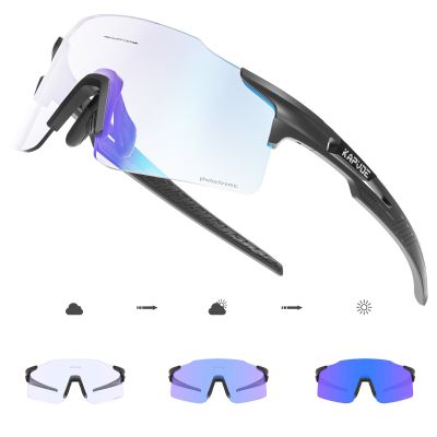 แว่นตากันแดดโฟโตโครมิคการขี่จักรยาน UV400แว่นตาปั่นจักรยานกลางแจ้งแว่นตาปั่นจักรยาน MTB กีฬาเดินป่าขี่จักรยาน