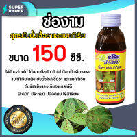 ช่องาม ยาป้องกันเชื้อราและแบคทีเรีย ขนาด 150 ซีซี. (Pesticides) ป้องกันเชื้อรา ป้องกันศัตรูพืช ไม้ดอกไม้ประดับ พืชทุกชนิด.