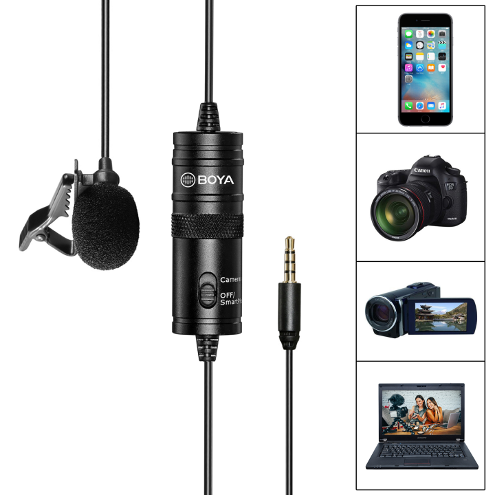 boya-by-m1-universal-clip-on-lavalier-condenser-broadcast-microphone-for-canon-dslr-camcorder-iphone-smartphone-video-vlog