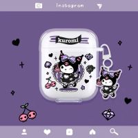 การ์ตูน Dark Kuromi i11i12 ฝาครอบหูฟังฝาครอบป้องกันบลูทูธไร้สายในประเทศ i9s เคสนิ่มรุ่น