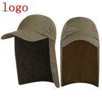 print logo solid color adjustable men baseball cap sun protection spring summer shade Dad Hat sun visor cap