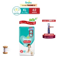 Tã Bỉm Quần Pampers Giữ Dáng Mới Gói Cực Đại M74 L68 XL62 XXL56