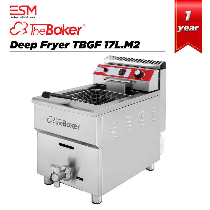 The +Baker Gas Deep Fryer TBGF17L Lazada