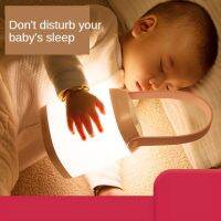 卍❧❀ Baseus Portable Night lights Stepless Dimming table lamp for lactation Bedside Lamp