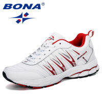 BONA New Style Men Running Shoes Breathable Outdoors Sports Shoes Male Zapatos Lightweight Athletic Man Sneakers Shoes