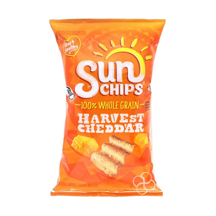Sun Chips Whole Grain Harvest Cheddar Chips 184.2g Lazada PH