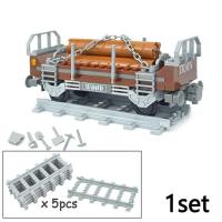 3 Model building kits Compatible All Brands brand city trains rails 3D blocks building toys hobbies for children