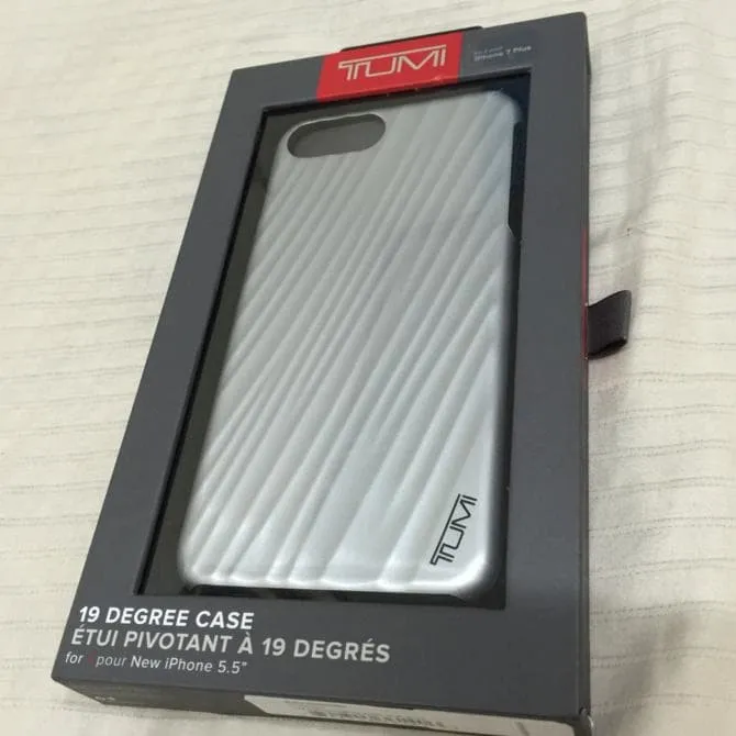 Tumi Case Iphone X 19 Degree Case Etui Pivotant Silver Lazada PH