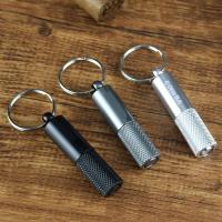 ♗✷☌ Portable Cigar Punch Cutter Stainless Steel Cigar Cutter Keychain Hole Opener Travel Cigar Drill Hole Cigar Accessories